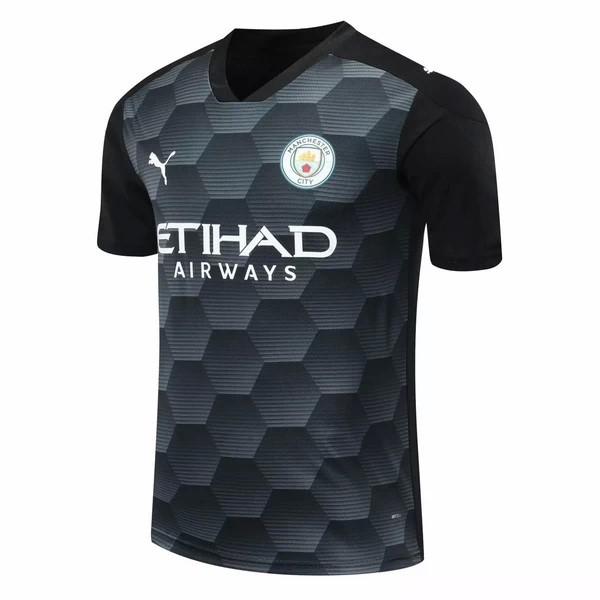 Camiseta Manchester City Primera Equipación Portero 2020-2021 Negro